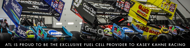 ATL Fuel Bladders can be found in every Kasey Kahne Racing Sprint Car!