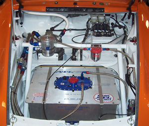 ATL Racing Fuel Cells - 15 Gallon ATL Sports Cell Installed in Porsche