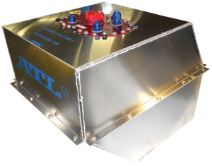 Custom Chassis-Specific Dirt Late Model Fuel Cell by ATL Racing Fuel Cells