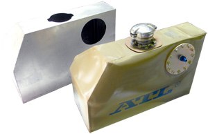Custom ATL Racing Fuel Cell with Customer Supplied Container and Vintage Fill Neck and Cap