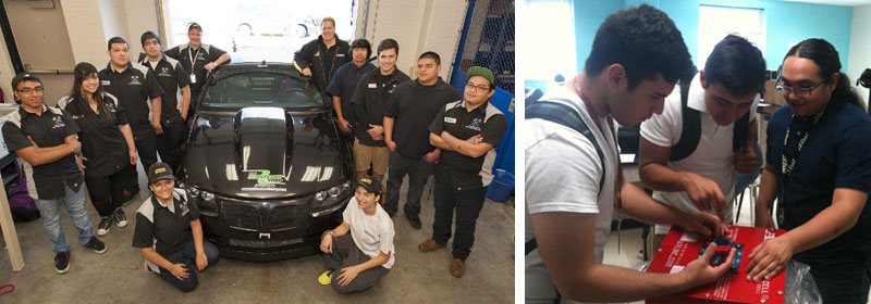 ATL Donates 5 Gallon Sports Cell to Chavez Motorsports Engineering Program