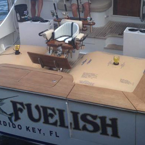 ATL FueLocker Fuel Bladders on Sportfish "Reel Fuelish"