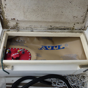 Custom ATL Collapsible Fuel Bladder For Empty Cargo Hold or Locker