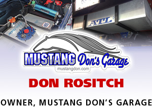 Mustang Don's Garage Chooses ATL Fuel Cells...