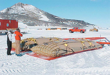 ATL SUPPLIES CRITICAL FUEL TRANSPORT BLADDERS FOR HISTORIC SOUTH POLE TRAVERSE PROJECT